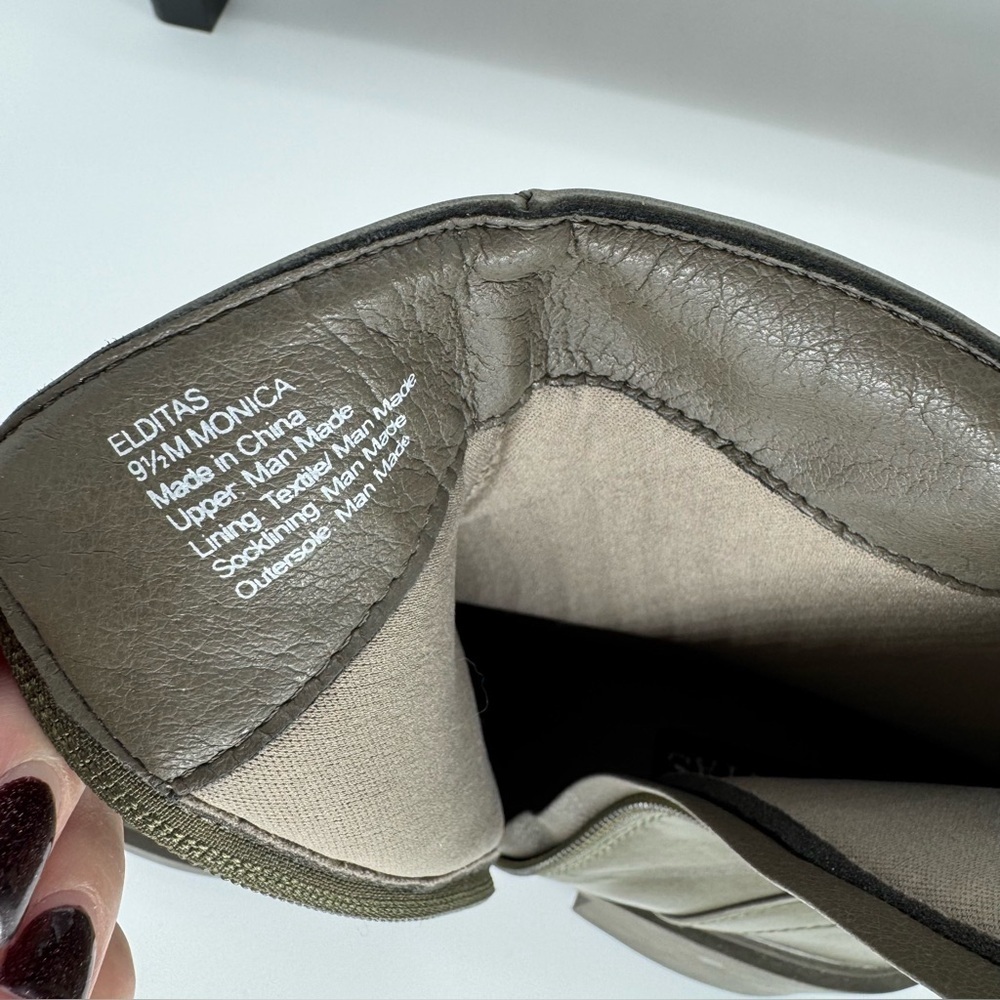 Monica Elditas Buckle Ankle Boots – Size 9.5 - Picture 10 of 11